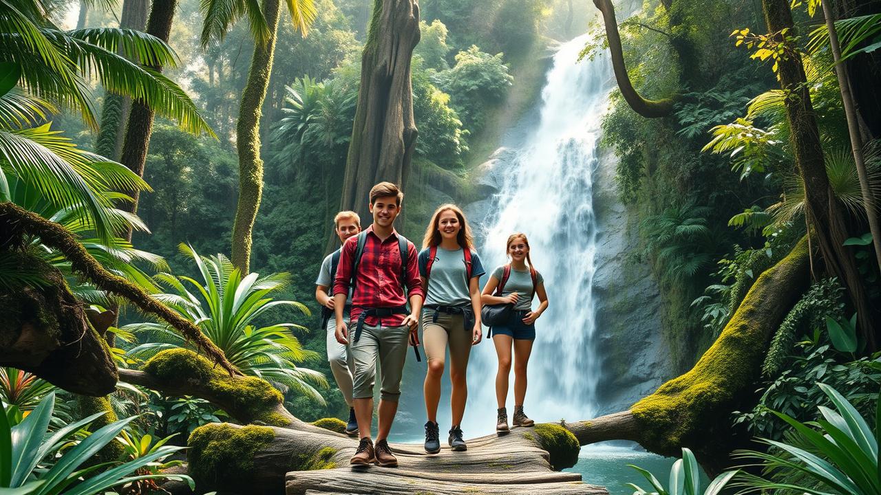 Pesona Hutan Tropis dengan Satwa Liar dan Jalan Setapak yang Memikat Hati